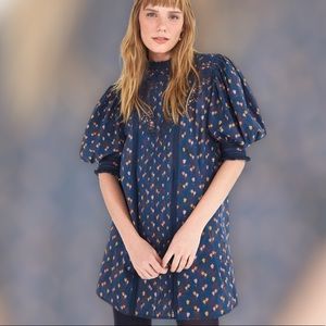 Farm Rio Cashew Mini Dress